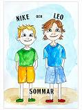 Omslagsbild för Nike och Leo - SOMMAR