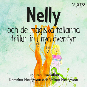 Omslagsbild för Nelly och de magiska tallarna trillar in i nya äventyr