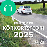 Omslagsbild för Körkortsboken Körkortsteori 2025