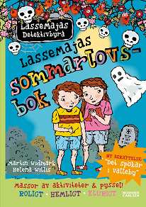 Omslagsbild för LasseMajas sommarlovsbok : Det spökar i Valleby