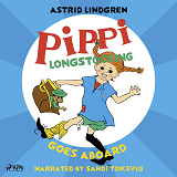 Omslagsbild för Pippi Longstocking Goes Aboard