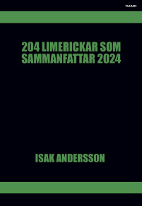 Omslagsbild för 204 limerickar som sammanfattar 2024