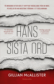 Cover for Hans sista ord