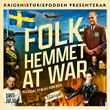Cover for Folkhemmet at war