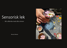 Cover for Sensorisk lek: Att utforska med alla sinnen