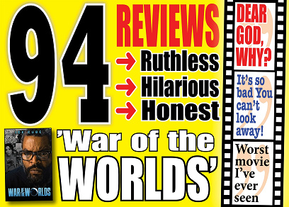 Cover for The 94 most hilarious (and brutal) reviews of the movie ”War of the Worlds”