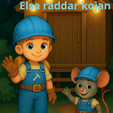 Cover for Elsa räddar kojan
