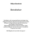 Cover for Betraktelser