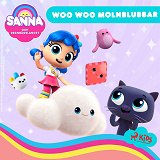 Cover for Sanna och Regnbågslandet - Woo woo molnblubbar