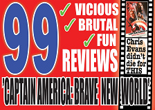 Cover for 99 Brutal Reviews of ”Captain America: Brave New World” – A compilation from the youtubers Critical Vikings