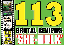 Cover for 113 Vicious Reviews of the TV-Show ”She-Hulk: Attorney at Law”